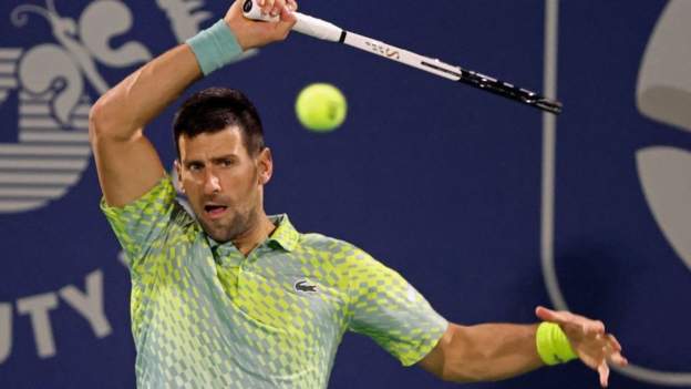 Dubai tennis: Novak Djokovic tames Hubert Hurkacz to enter