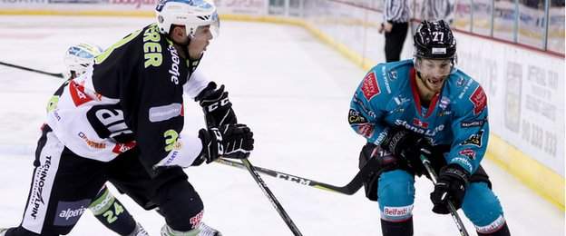The Giants got off to a good start against Ritten but soon fell behind