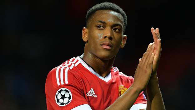 Anthony Martial: Man Utd forward wins player of the month - BBC Sport