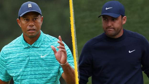 Masters: Tiger Woods tire 74 alors que Scottie Scheffler mène à Augusta