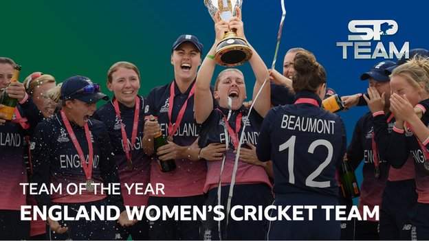 Bbc Sports Personality 2017 England Women Cricketers Win Team Award Bbc Sport