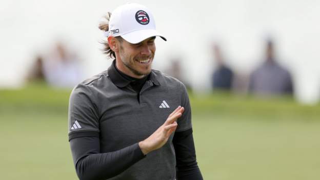 High winds curtail Bale's Pebble Beach Pro-Am debut