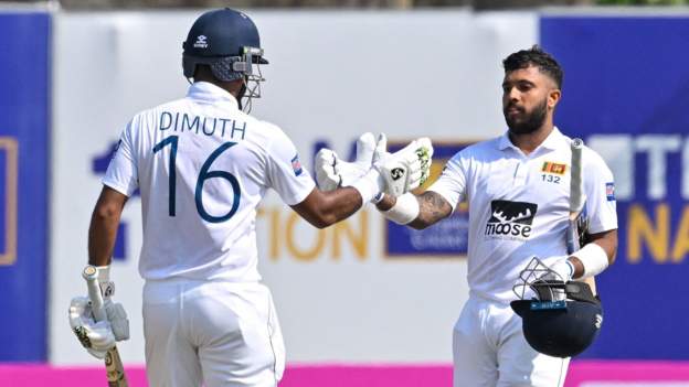 Sri Lanka dominate Ireland in first Test in Galle