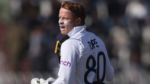 Pakistan v England: Ollie Pope could keep wicket in second Test in Multan
