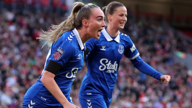 Liverpool 0-1 Everton: Toffees maintain winning derby record at Anfield with Women's Super League victory thumbnail