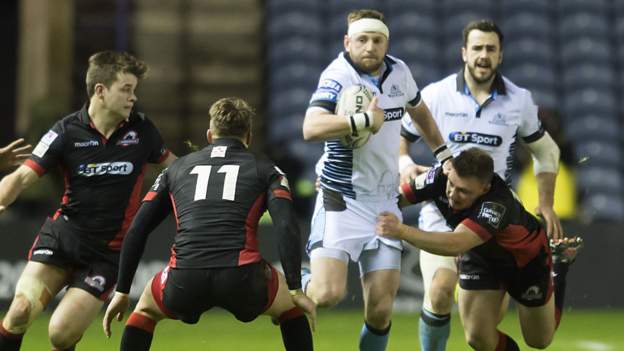 Pro12: Edinburgh 12-25 Glasgow Warriors - BBC Sport