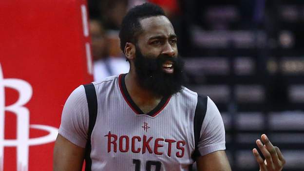 NBA: Houston Rockets guard James Harden signs '$228m contract' - BBC Sport