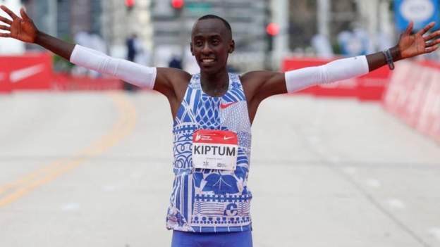 Kiptum within 2-hour marathon mark with new record