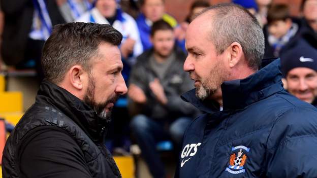 Kilmarnock: Steve Clarke calls for SFA to act on Derek McInnes comments ...