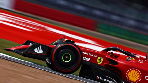 Hamilton shows pace as Sainz tops British GP practice
