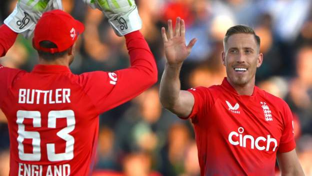 England v New Zealand: Hosts comfortably win first T20 by seven wickets