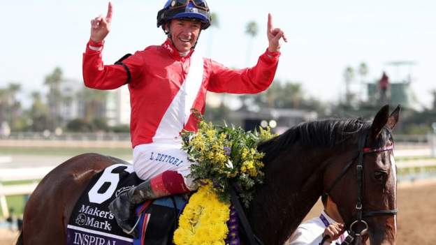 Dettori wins on Inspiral at Breeders' Cup meeting