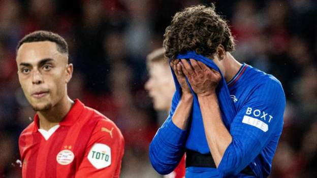 PSV Eindhoven 5-1 Rangers (agg 7-3): Michael Beale’s team not ready, but should they have been?