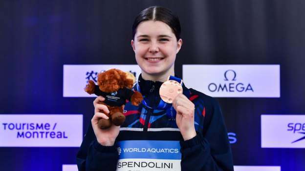 Spendolini-Sirieix wins Diving World Cup bronze