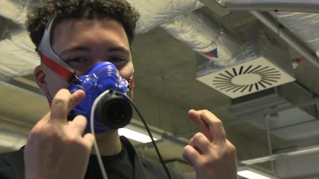 running in the vO2 test