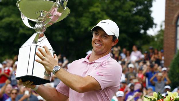 Tour Championship: Rory McIlroy wins by four shots to earn £12.2m - BBC ...