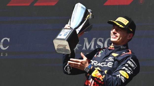 Verstappen makes it eight in a row with Belgium win
