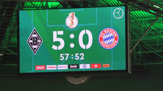 Borussia Monchengladbach 5-0 Bayern Munich: Bayern hammered in German Cup