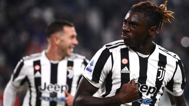 Juventus 1-0 Roma: Moise Kean segna il gol della vittoria contro la squadra di Jose Mourinho