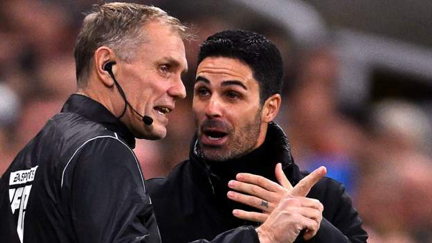 Mikel Arteta: Arsenal boss says managers and referees must work together to 'make game better'