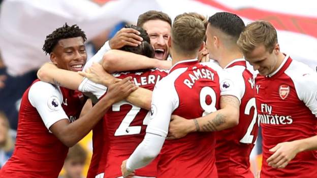 Arsenal 2-0 Brighton & Hove Albion - BBC Sport