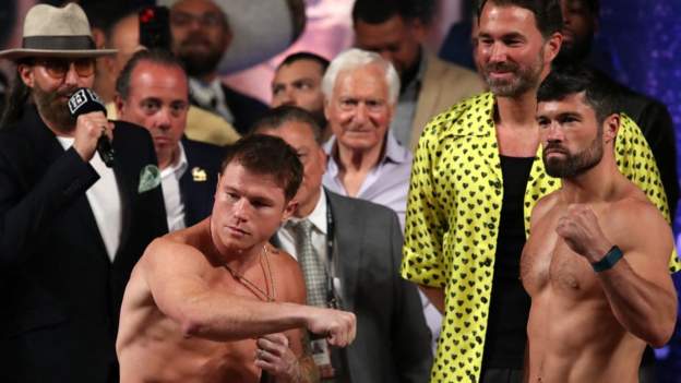 Alvarez sends fans into frenzy at weigh-in