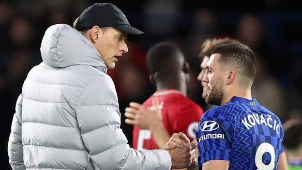 Chelsea 2-2 Liverpool: Tuchel and Lijnders react to goals &amp; Mane yellow card