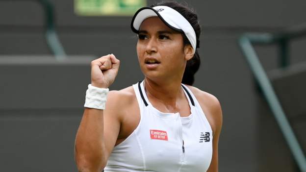 Wimbledon: Heather Watson reaches fourth round for first time