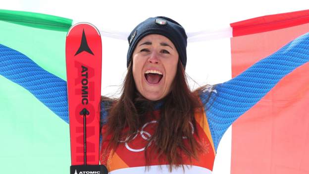 Winter Olympics: Sofia Goggia beats Lindsey Vonn to become Italy's ...