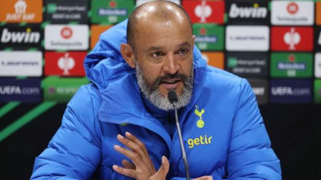 Nuno Espirito Santo: Not the time to panic after losing run, says Tottenham boss