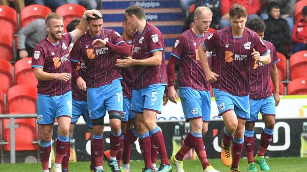 Doncaster Rovers 0-1 Scunthorpe United - BBC Sport