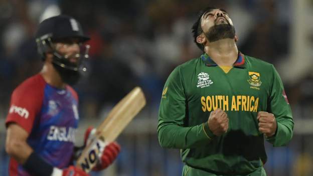T20 World Cup: England reach semi-finals despite defeat by South Africa