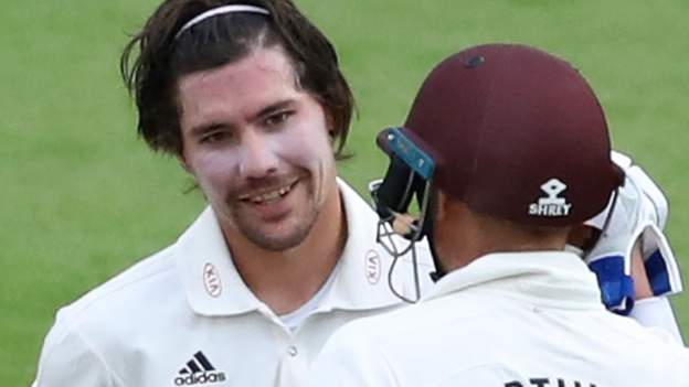 Bob Willis Trophy: Rory Burns hits ton for Surrey as Essex and Somerset edge nearer final - BBC Sport Bob Willis Trophy: Rory Burns hits ton for Surrey as Essex and Somerset edge nearer final - BBC Sport