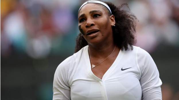 Serena Williams loses on Wimbledon return after year out