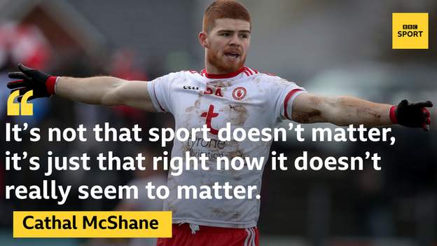 Cathal McShane sustained a bad ankle injury in Tyrone's heavy defeat by Kerry in February