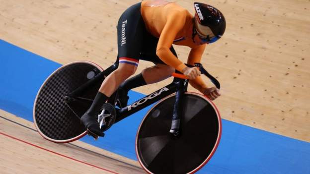 Tokyo 2020: Shanne Braspennincx wins keirin gold six years on from heart attack