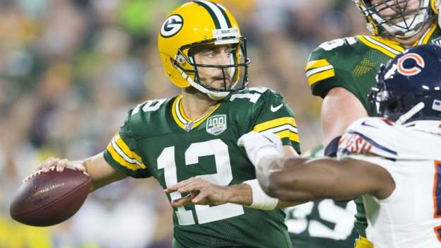 NFL London: Green Bay Packers v New York Giants 'a dream' for MVP Aaron  Rodgers - BBC Sport