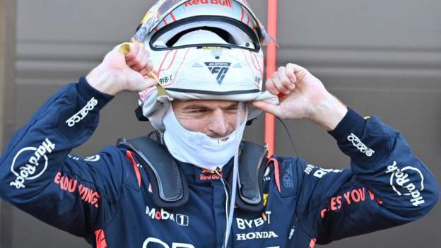 Japanese Grand Prix: Max Verstappen wins as Red Bull take constructors’ title