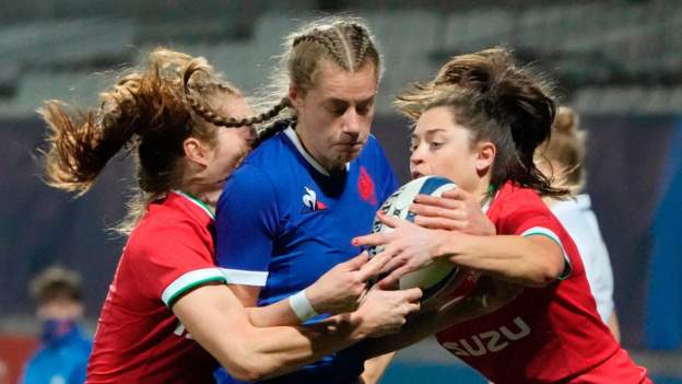 Women S Six Nations France 53 0 Wales Boujard Scores Fine Hat Trick c Sport