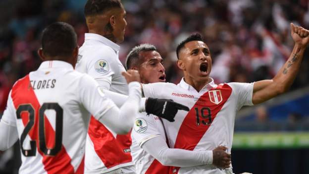 Copa America: Peru beat defending champions Chile 3-0 to reach final ...