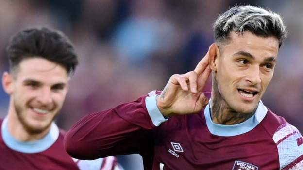 Scamacca’s first league goal helps Hammers beat Wolves