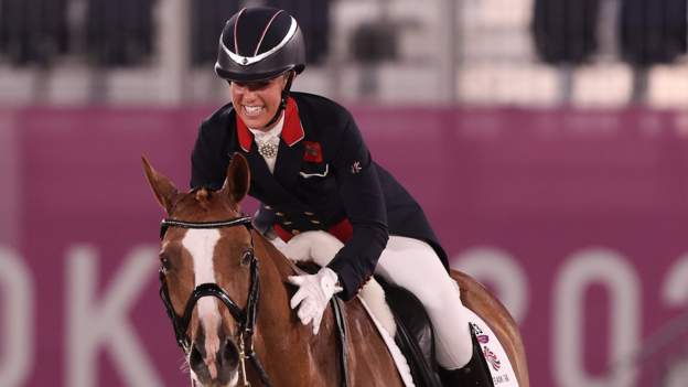 European Dressage Championships: Charlotte Dujardin wins bronze for Great Britain