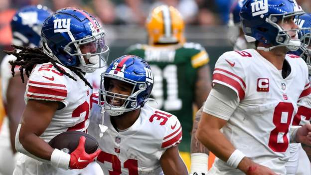 NFL London: New York Giants upstage Green Bay Packers & Aaron Rodgers