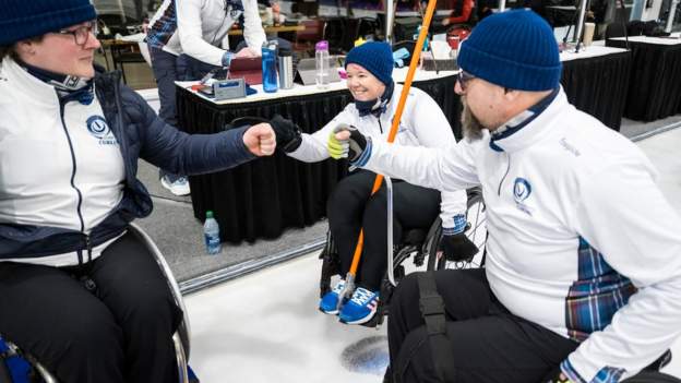 Scotland wheelchair curlers take world bronze