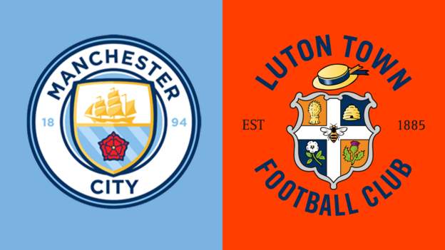 Man City thrash Luton to go top of table