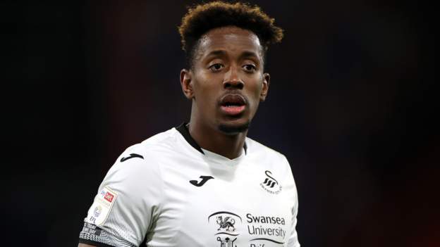 Jamal Lowe: Swansea City forward racially abused on social media