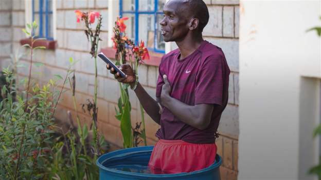 Eliud Kipchoge: The humble home life in rural Kenya behind remarkable athletic success
