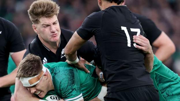 New Zealand v Ireland: Visitors expect reaction from fired-up All Blacks