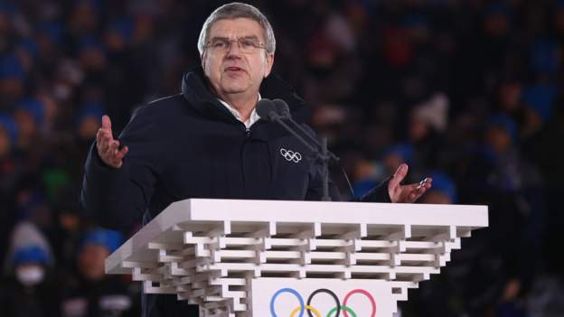 Thomas Bach: Authorities criticism over return of Russian athletes ‘deplorable’, says IOC president