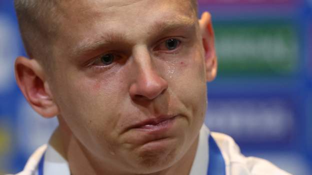 Scotland v Ukraine: Tearful Oleksandr Zinchenko wants play-off win for suffering..